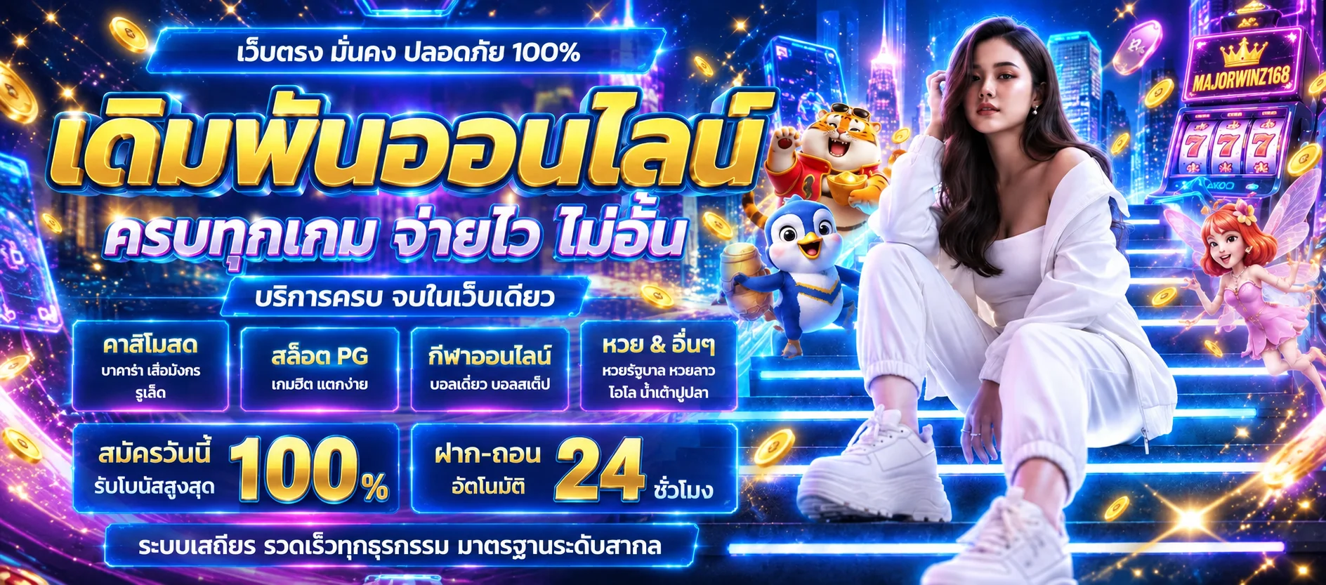 MAJORWINZ168 ทางเข้า เว็บตรง สมัครและเข้าสู่ระบบ